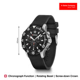 Wenger Seaforce Chrono 43mm Black Dial Men Watch 01.0643.118