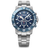 Wenger Seaforce Chrono 43mm Blue Dial Men Watch 01.0643.119