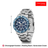 Wenger Seaforce Chrono 43mm Blue Dial Men Watch 01.0643.119