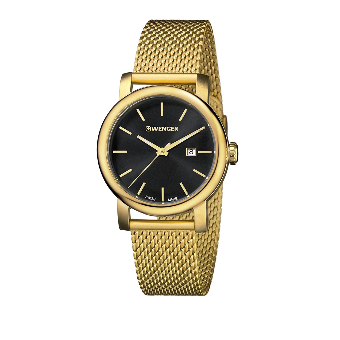 Wenger Urban Vintage 34 mm Black Dial Women Analog Watch 01.1021.120