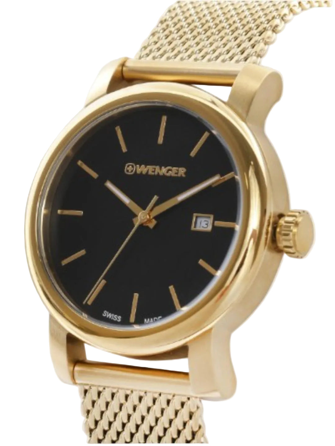 Wenger Urban Vintage 34 mm Black Dial Women Analog Watch 01.1021.120