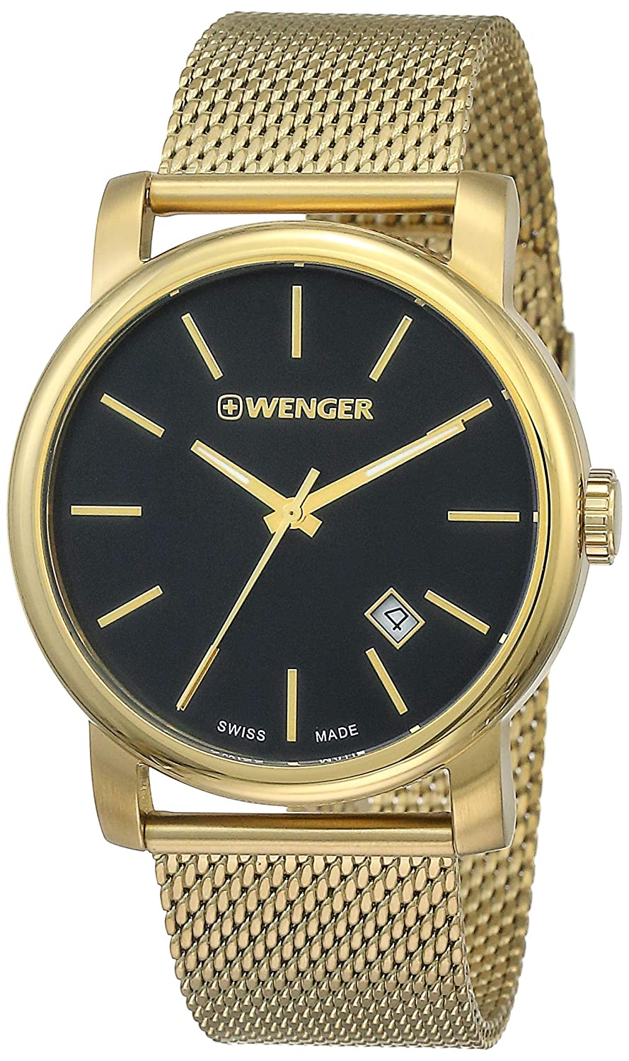 Wenger Urban Classic 41mm Black Dial Men Analog Watch 01.1041.115