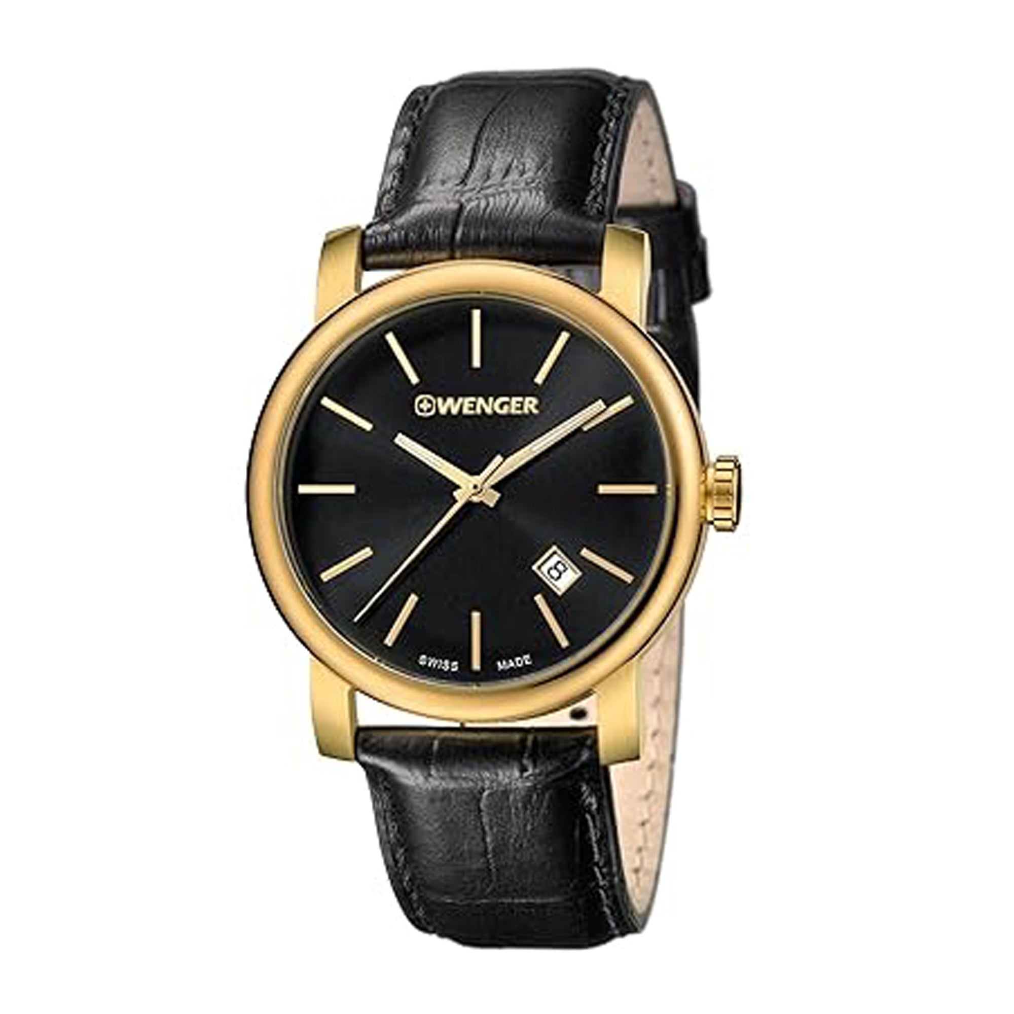 Wenger Urban Classic 41mm Black Dial Men Analog Watch 01.1041.123