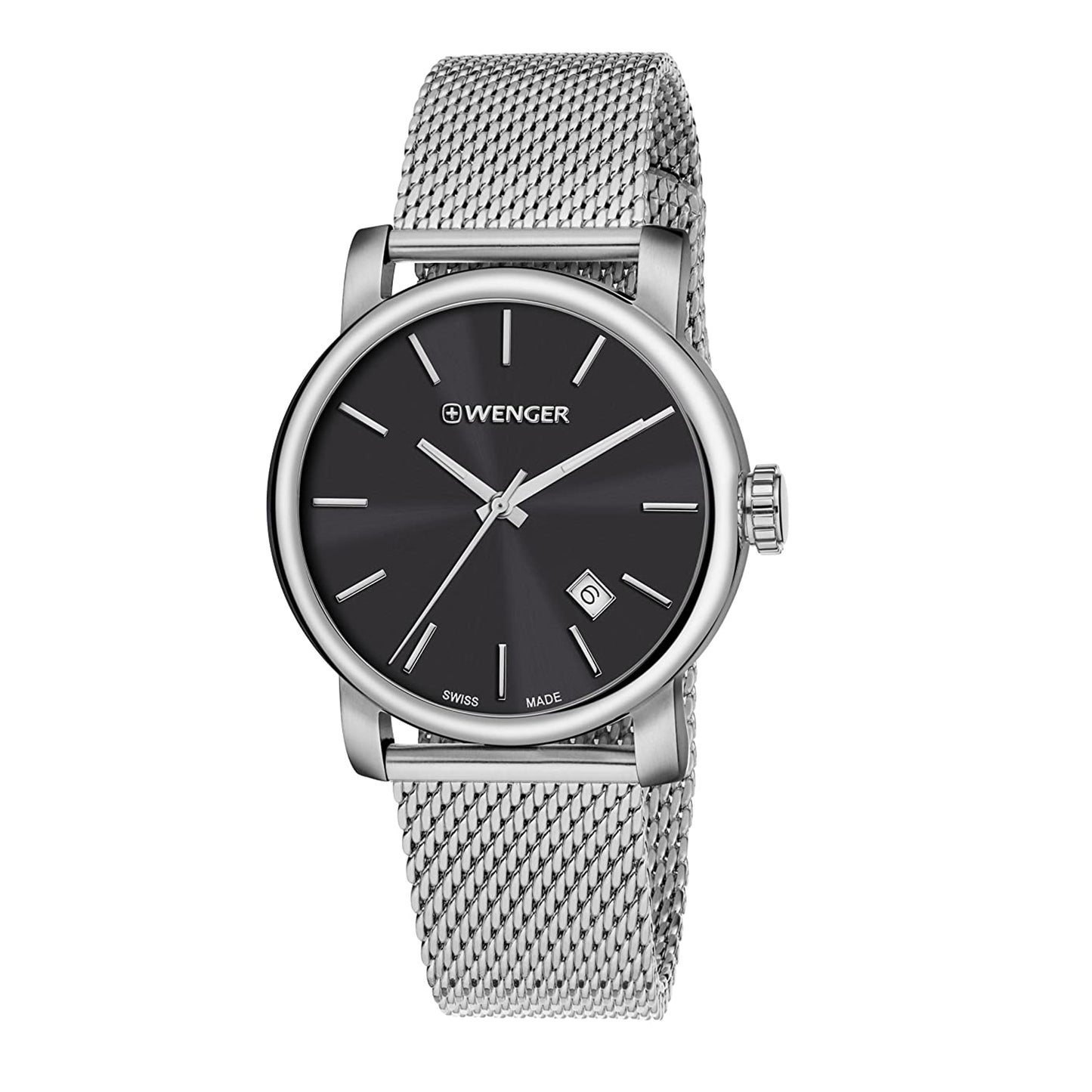 Wenger Urban Classic 41 mm Black Dial Men Analog Watch 01.1041.140