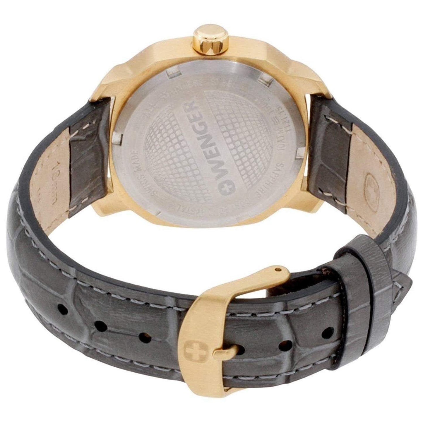 Wenger Edge Romans 34mm Grey Dial Women Analog Watch 01.1121.111