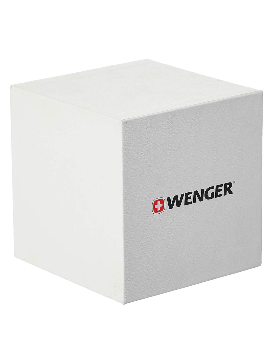 Wenger Edge Romans Women 34 mm Black Dial Analog Watch 01.1121.114