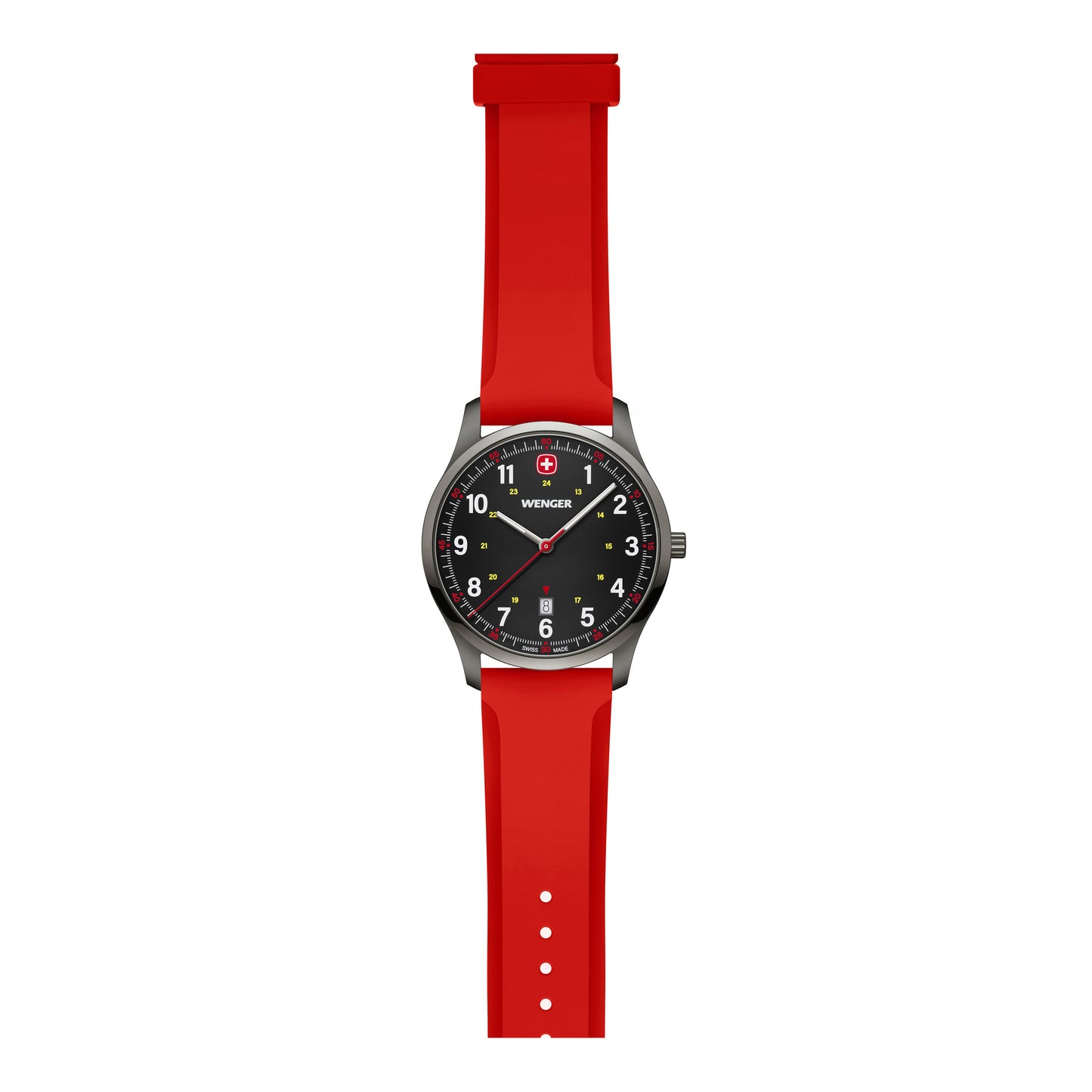 Wenger City Sport 42 mm Black Dial Men Analog Watch 01.1441.130