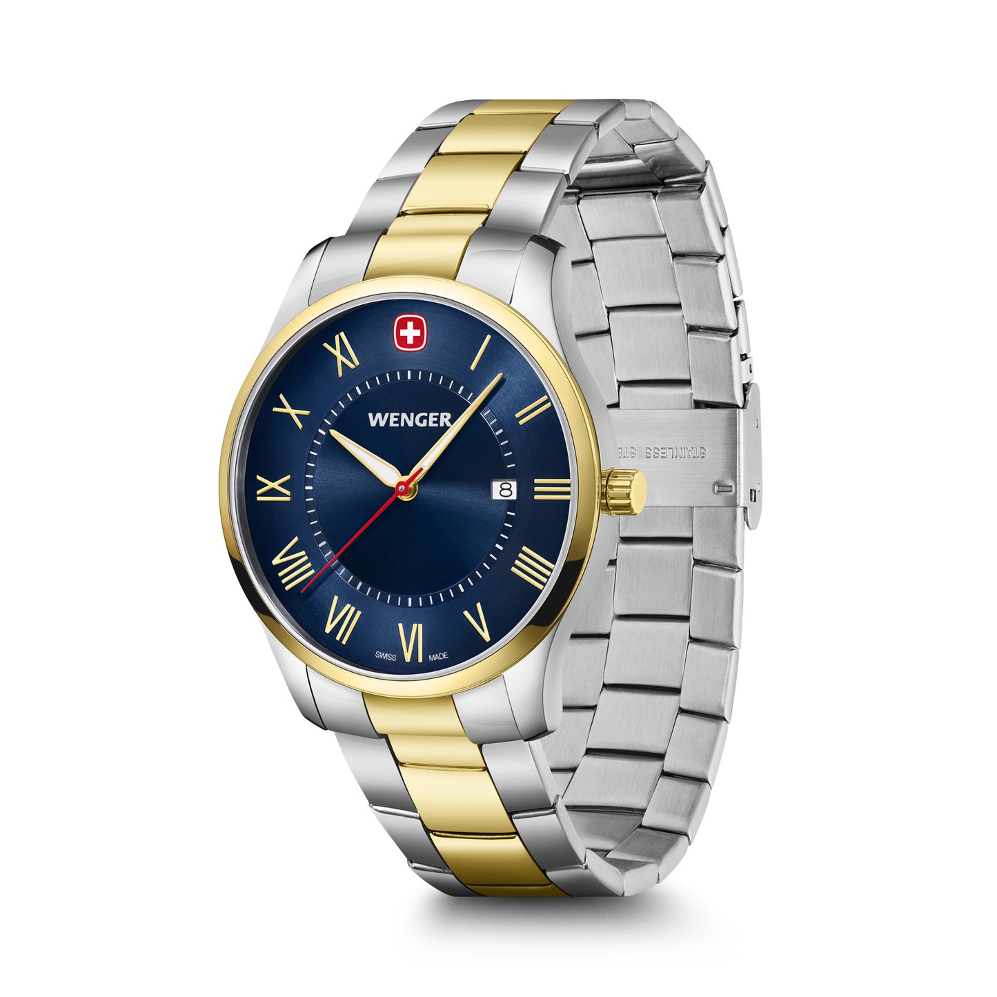 Wenger City Classic 42 mm Blue Dial Men Analog Watch 01.1441.141
