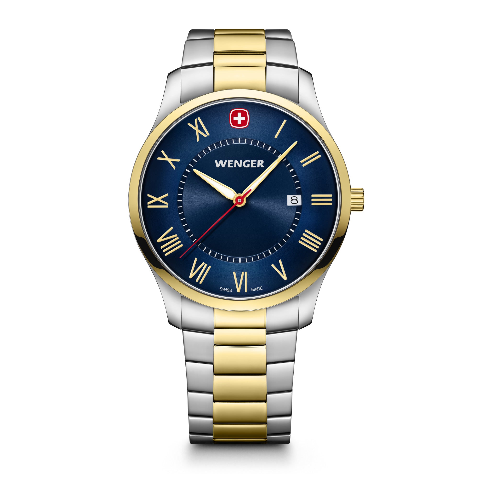 Wenger City Classic 42 mm Blue Dial Men Analog Watch 01.1441.141