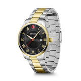 Wenger City Classic 42 mm Black Dial Men Analog Watch 01.1441.142