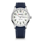 Wenger Attitude 42mm White Dial Men Analog Watch 01.1541.126