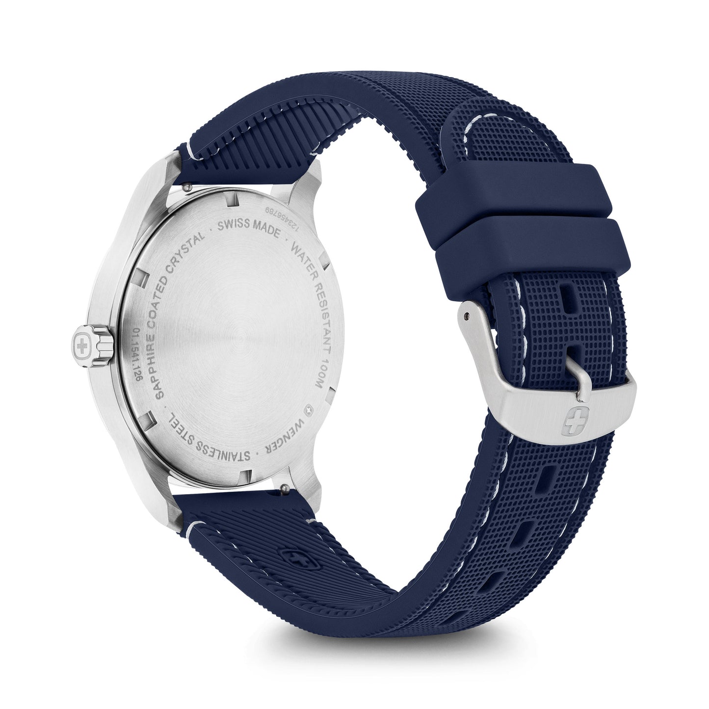 Wenger Attitude 42mm White Dial Men Analog Watch 01.1541.126