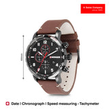 Wenger Attitude Chrono 44mm Black Dial Men Watch 01.1543.107