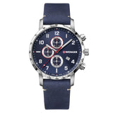Wenger Attitude Chrono 44mm Blue Dial Men Watch 01.1543.109