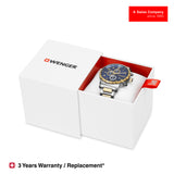 Wenger Attitude Chrono 44mm Blue Dial Men Watch 01.1543.112