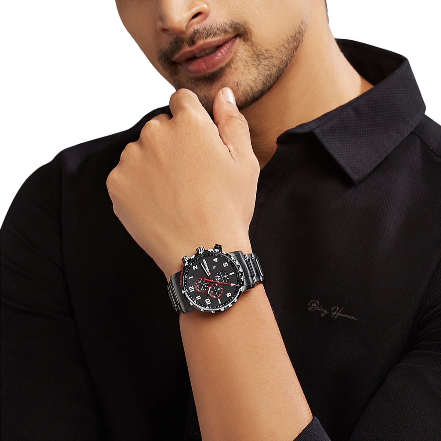 Wenger Attitude Chrono 44mm Black Dial Men Watch 01.1543.115