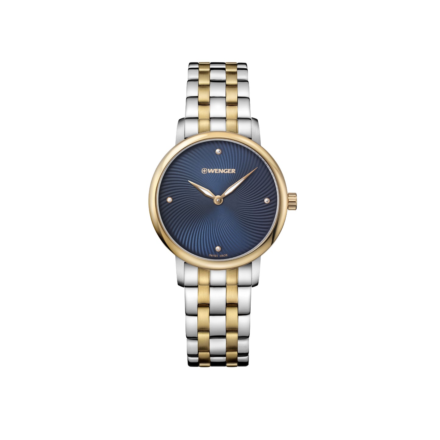 Wenger Urban Donnissima 35mm Blue Dial Women Analog Watch 01.1721.103