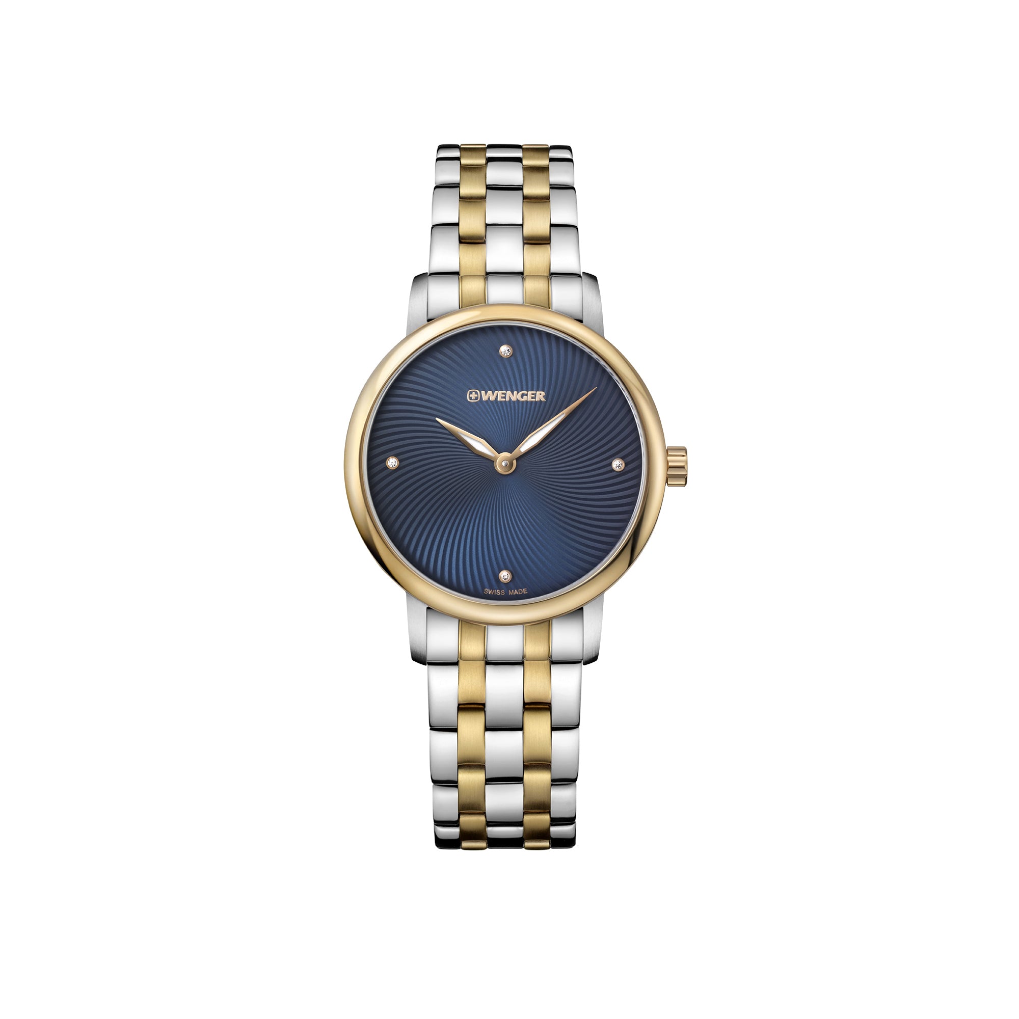 Wenger Urban Donnissima 35mm Blue Dial Women Analog Watch 01.1721.103
