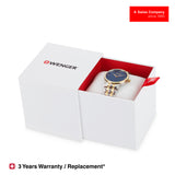 Wenger Urban Donnissima 35mm Blue Dial Women Analog Watch 01.1721.103