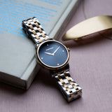Wenger Urban Donnissima 35mm Blue Dial Women Analog Watch 01.1721.103
