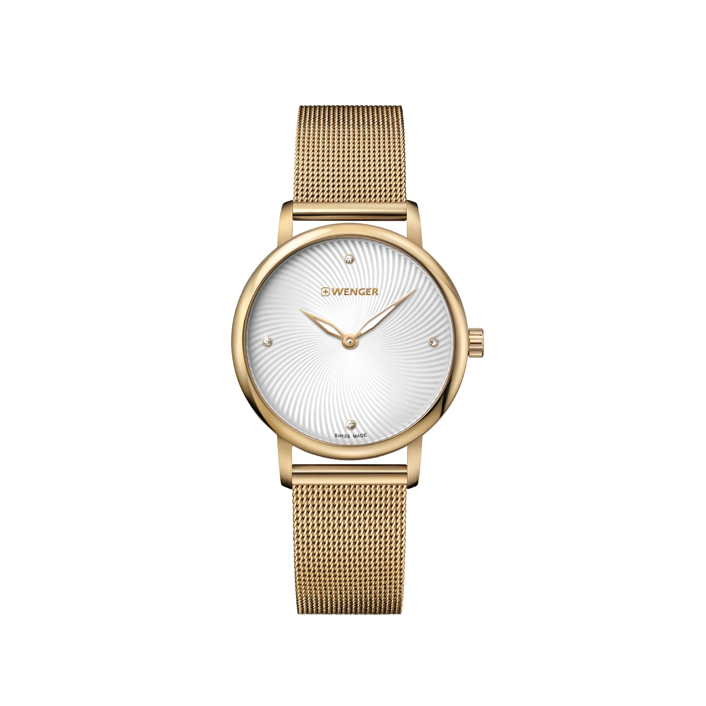 Wenger Urban Donnissima 35mm Silver Dial Women Analog Watch 01.1721.114