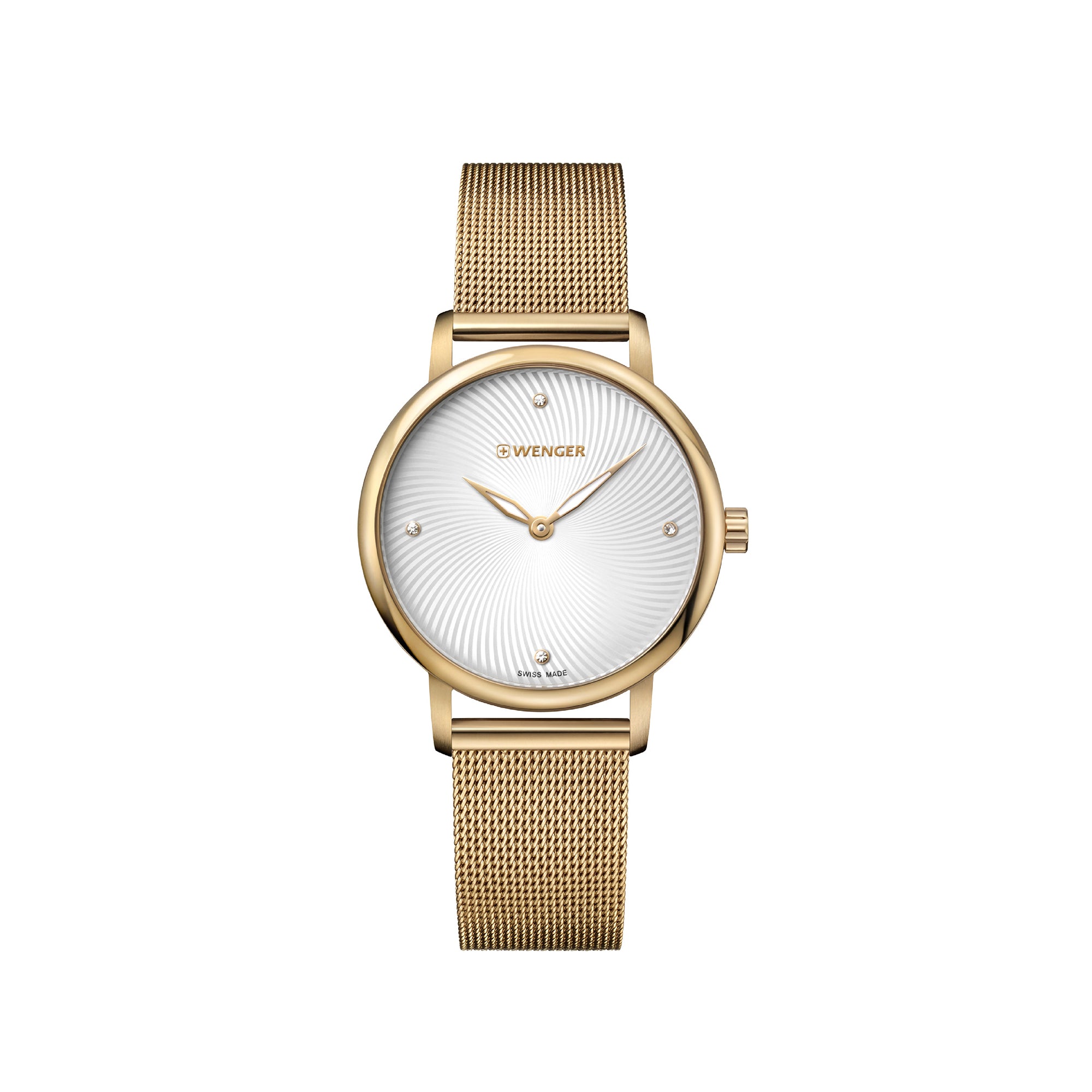 Wenger Urban Donnissima 35mm Silver Dial Women Analog Watch 01.1721.114