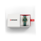 Wenger Urban Donnissima Swiss Made 35 mm Green Dial Women Watch 01.1721.116