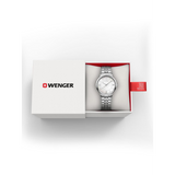 Wenger Urban Donnissima Swiss Made 35 mm White Dial Women Watch 01.1721.118