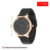 Wenger Urban Metropolitan Donnissima 38mm Black Dial Women Watch 01.1731.113