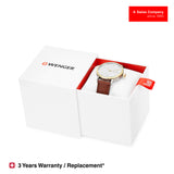 Wenger Urban Classic 40mm Silver Dial Men Analog Watch 01.1731.118