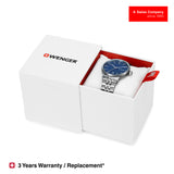 Wenger Urban Classic 40mm Blue Dial Men Analog Watch 01.1731.121