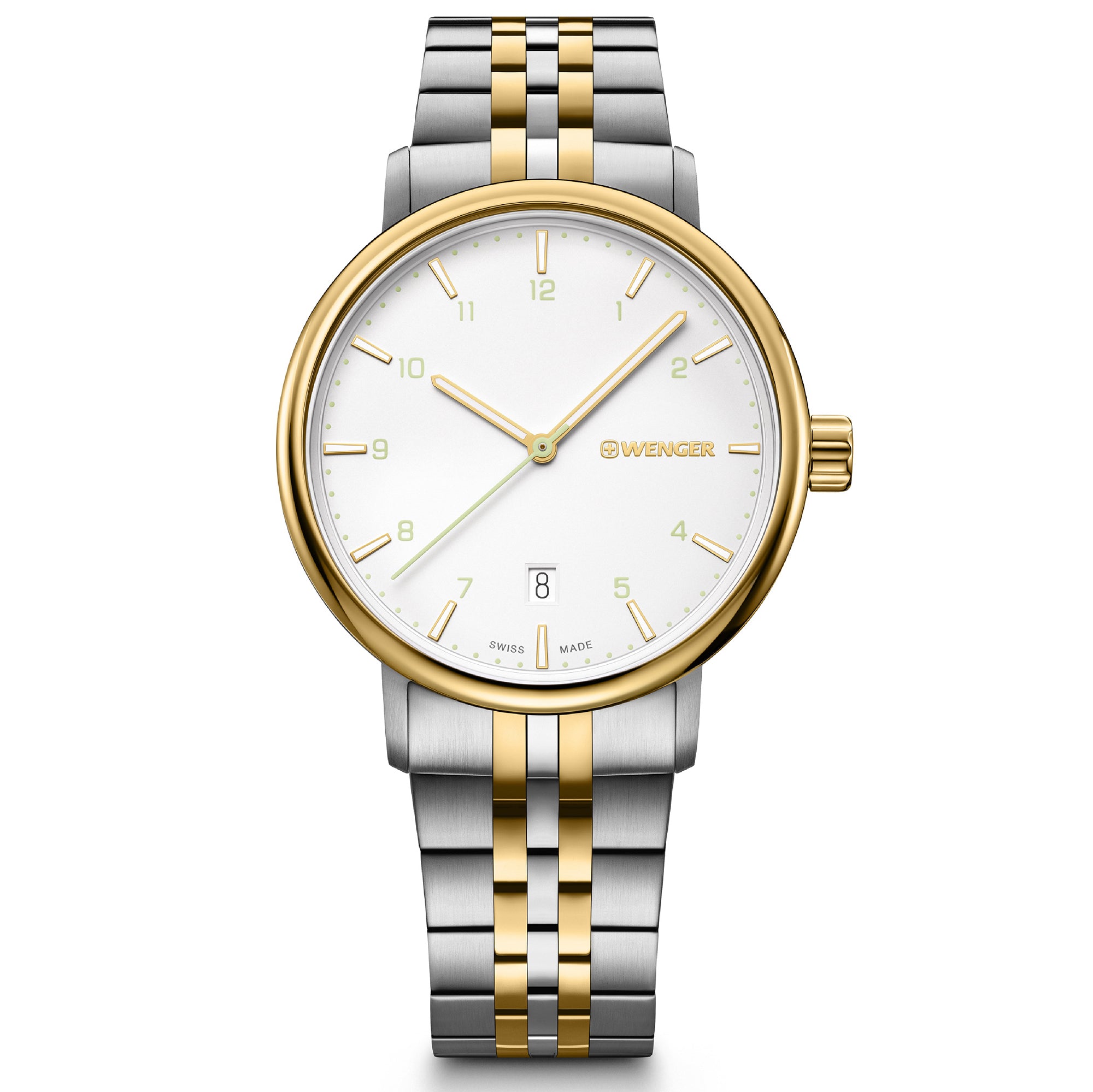 Wenger Urban Classic 40mm Silver Dial Men Analog Watch 01.1731.122