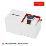 Wenger Urban Classic 40mm Blue Dial Men Analog Watch 01.1731.123