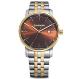 Wenger Urban Classic 42mm Brown Dial Men Analog Watch 01.1741.130