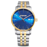 Wenger Urban Classic 42mm Blue Dial Men Analog Watch 01.1741.132