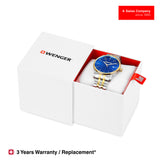 Wenger Urban Classic 42mm Blue Dial Men Analog Watch 01.1741.132