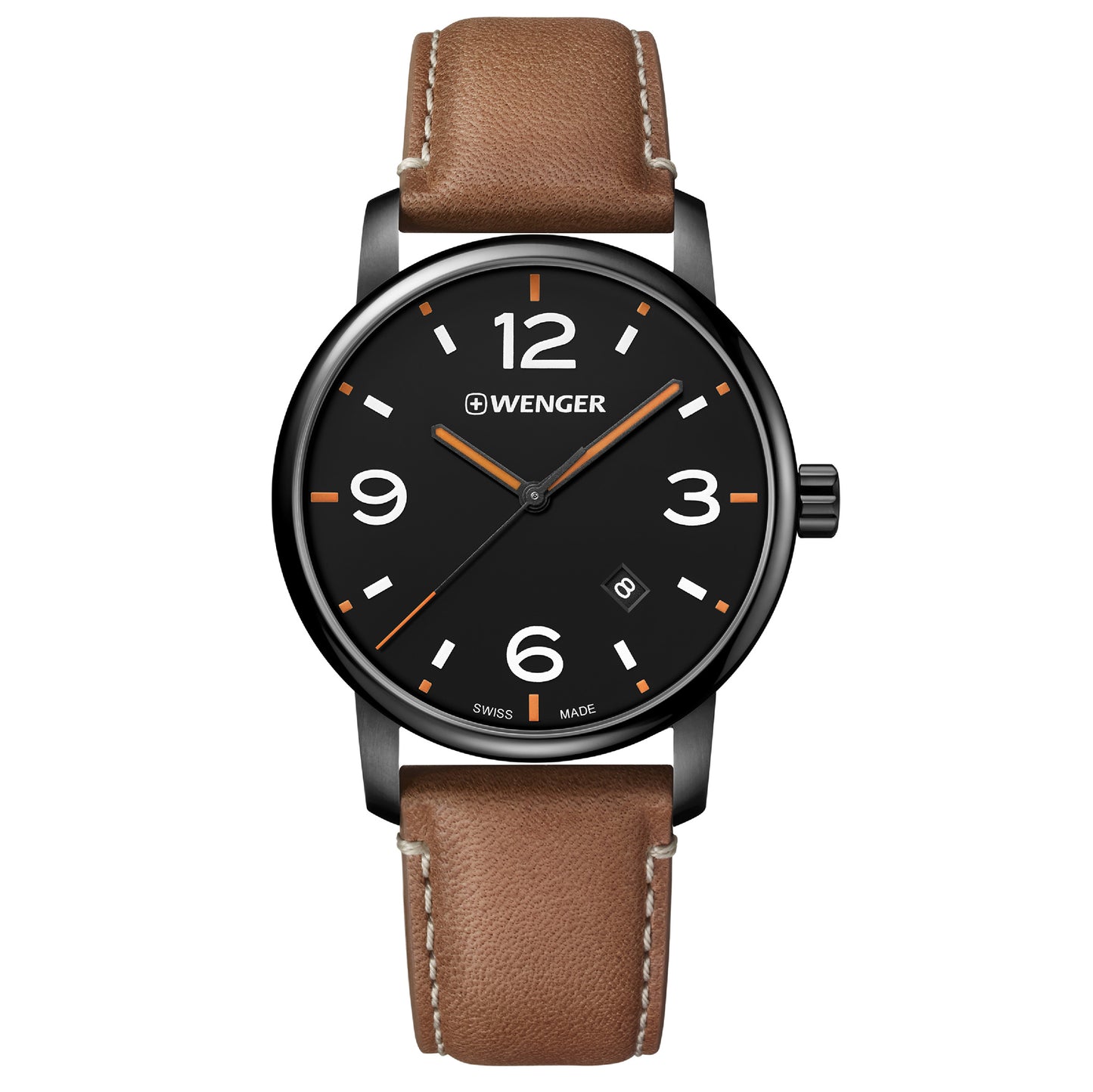 Wenger Urban Metropolitan 42mm Analog Black Dial Men Watch 01.1741.134