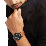Wenger Urban Metropolitan 42mm Analog Black Dial Men Watch 01.1741.134
