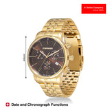 Wenger Urban Classic Chrono 44mm Brown Dial Men Watch 01.1743.110