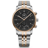 Wenger Urban Classic Chrono 42mm Black Dial Men Watch 01.1743.129