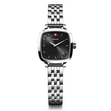 Wenger Vintage Classic Black Dial 27mm Women Analog Watch 01.1911.102