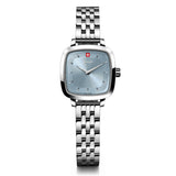 Wenger Vintage Classic Light Blue Dial 27mm Women Analog Watch 01.1911.104