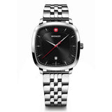 Wenger Vintage Classic Black Dial 37mm Men Analog Watch 01.1921.102