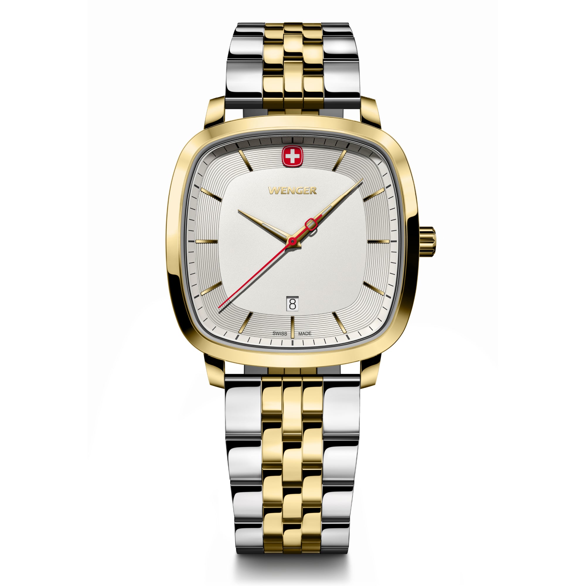Wenger Vintage Classic White Dial 37mm Men Analog Watch 01.1921.104