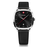 Wenger Vintage Classic Black Dial 37mm Men Analog Watch 01.1921.105