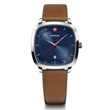 Wenger Vintage Classic Blue Dial 37mm Men Analog Watch 01.1921.106