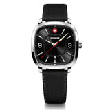 Wenger Vintage Sport Black Dial 37mm Men Analog Watch 01.1921.107