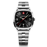 Wenger Vintage Sport Black Dial 37mm Men Analog Watch 01.1921.108