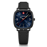 Wenger Vintage Sport Blue Dial 37mm Men Analog Watch 01.1921.112