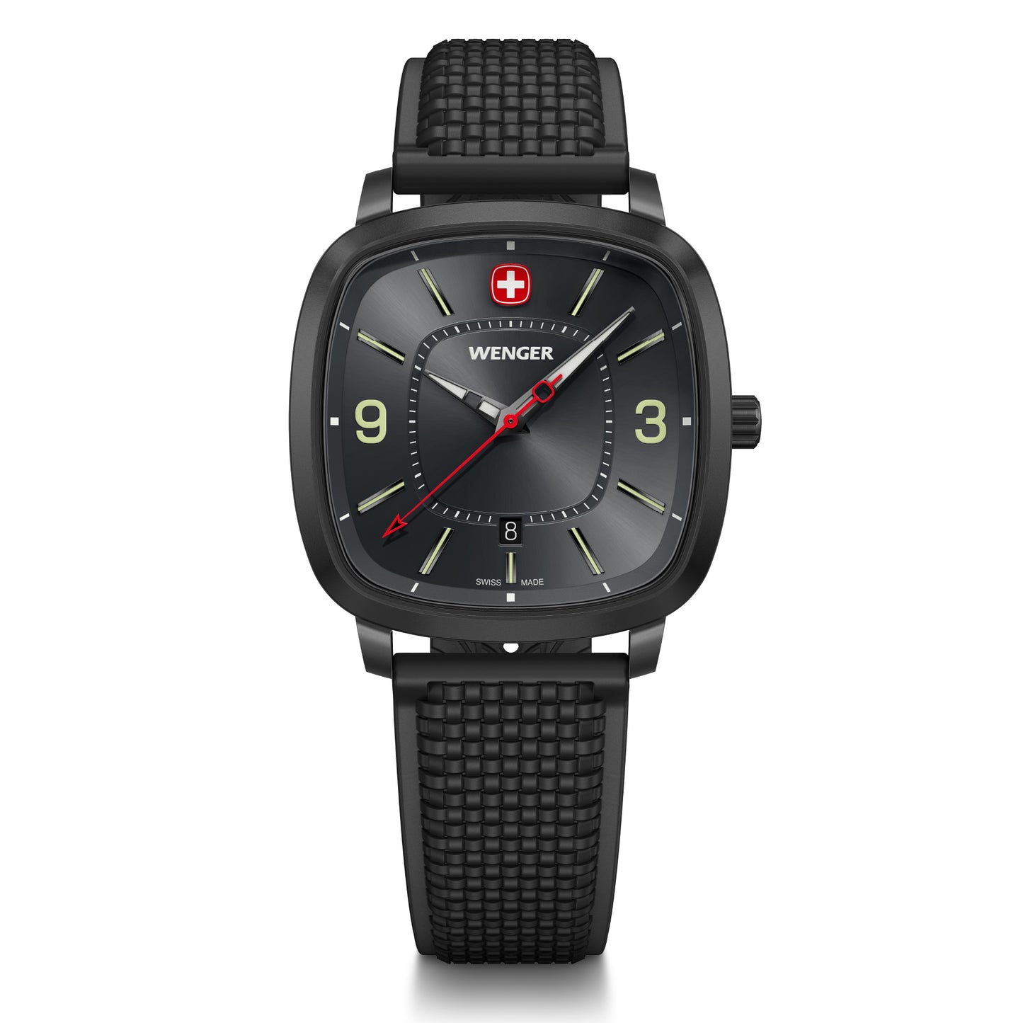 Wenger Vintage Sport Grey Dial 37mm Men Analog Watch 01.1921.113